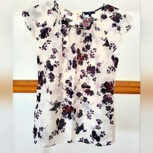 Gap cotton-silk top, size XS